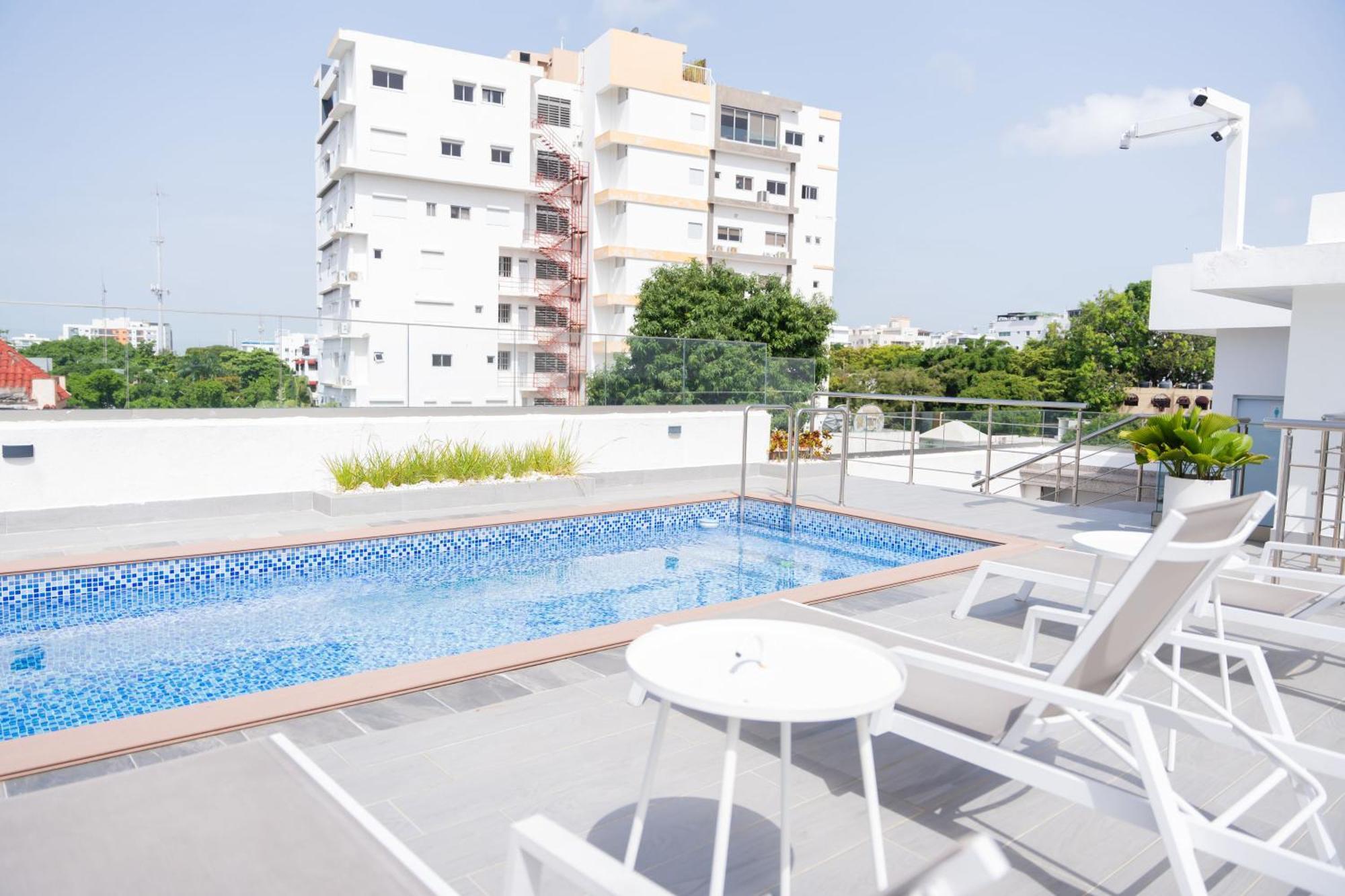 Hotel Stay Here Suites Santo Domingo Exterior foto